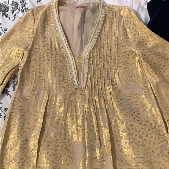 Lilly Pulitzer Colby silk tunic dress, size XXS - Picture 6 of 7